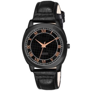 Black Fancy Casual Watch For Women LR334