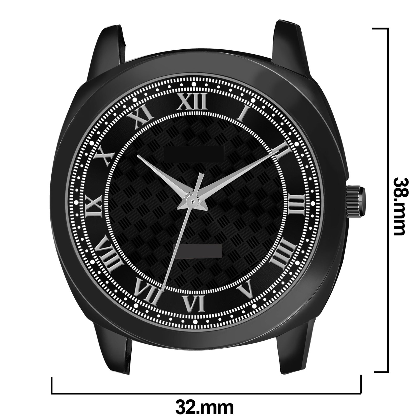 Black Fancy Casual Watch For Women LR335