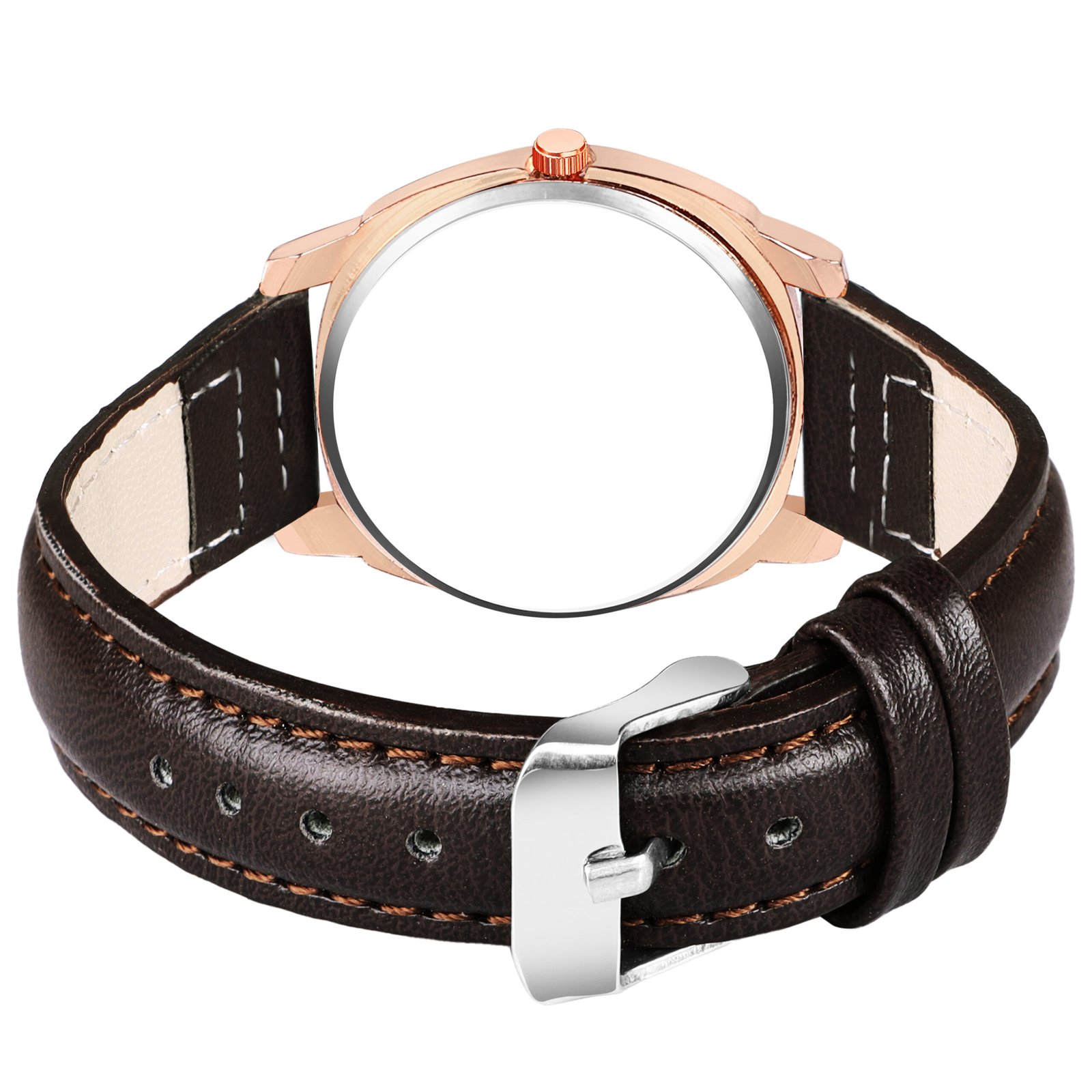 Brown Fancy Casual Watch For Women LR336
