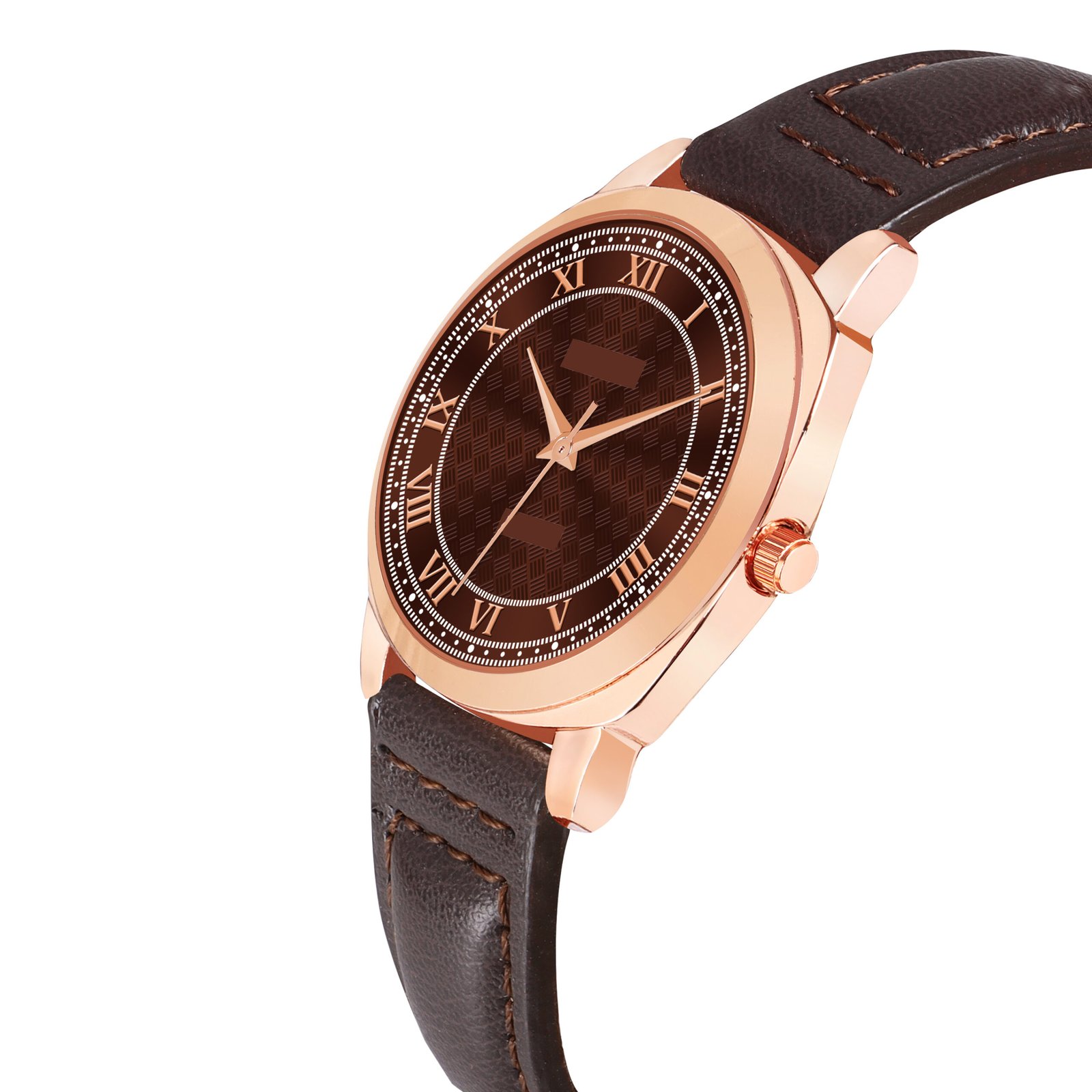 Brown Fancy Casual Watch For Women LR336