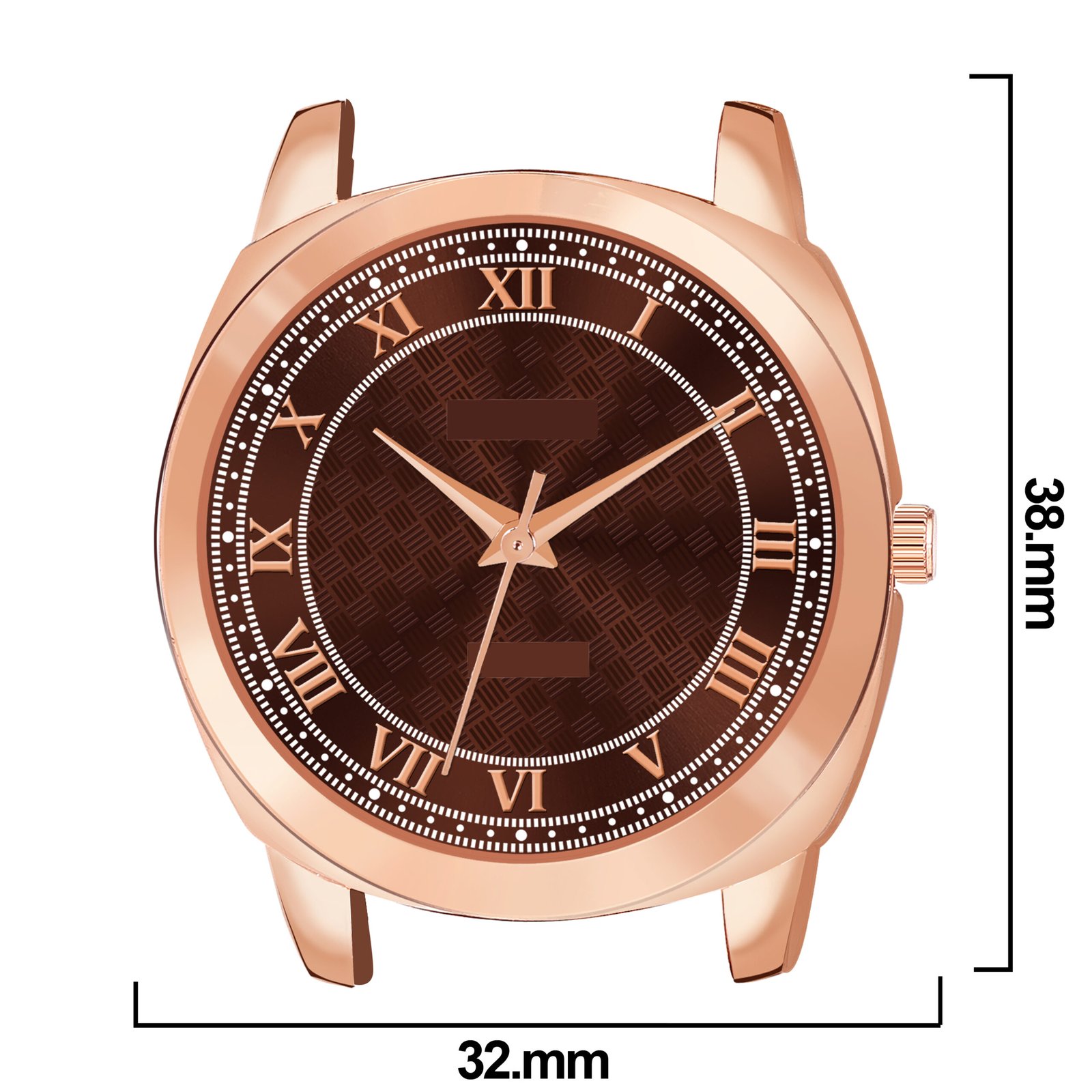 Brown Fancy Casual Watch For Women LR336