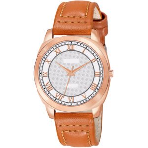 White Fancy Casual Watch For Women LR337