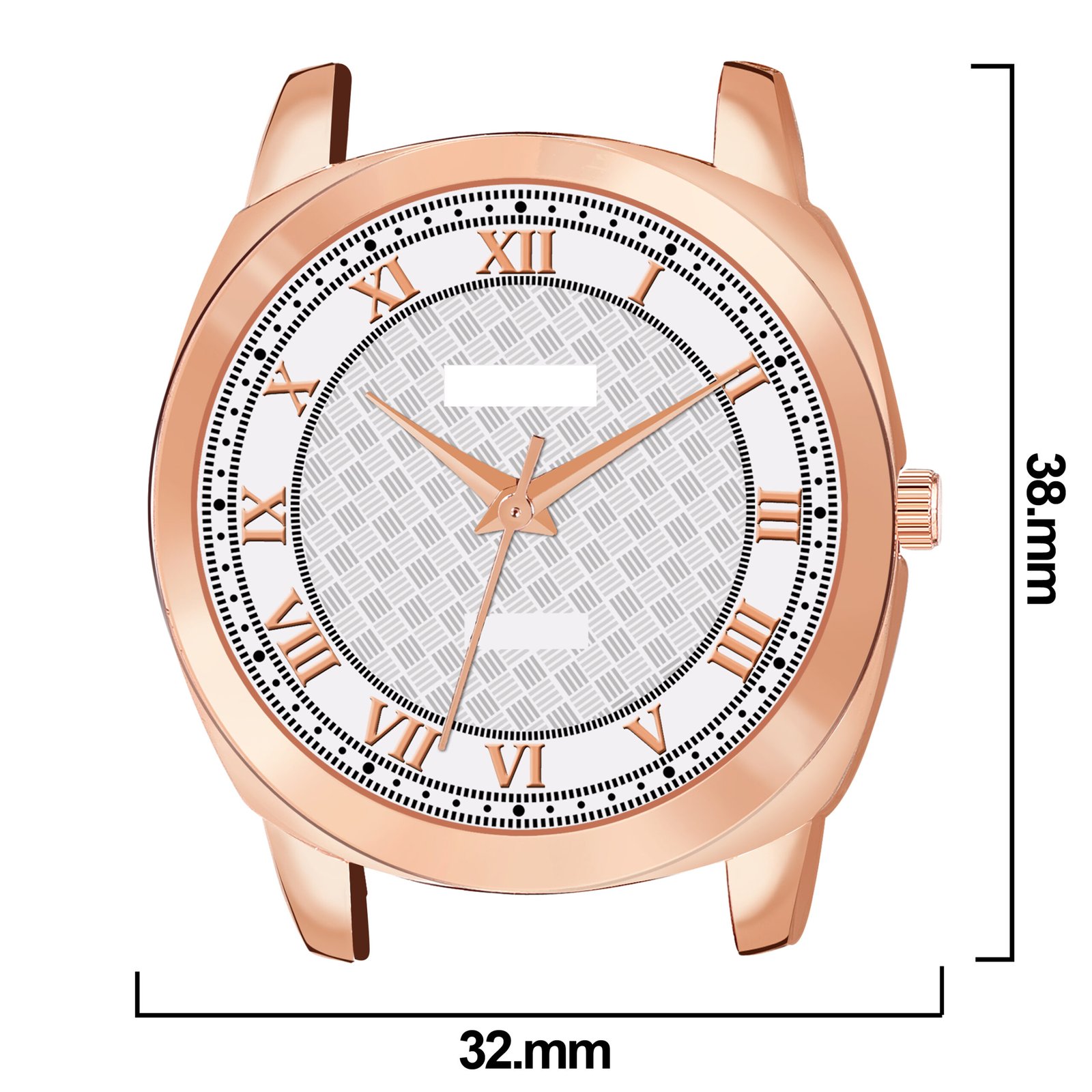 White Fancy Casual Watch For Women LR337