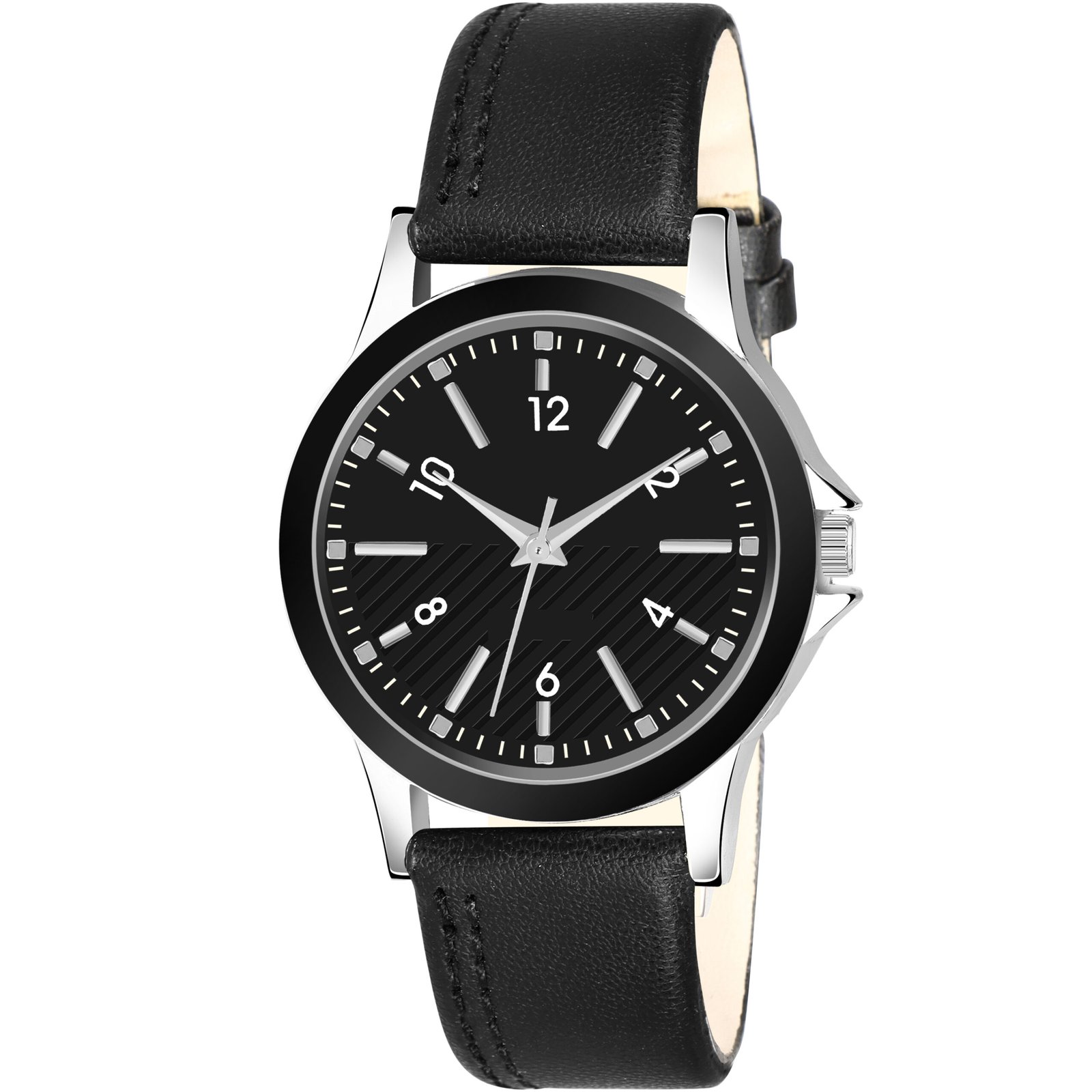 Black Fancy Casual Watch For Women LR340