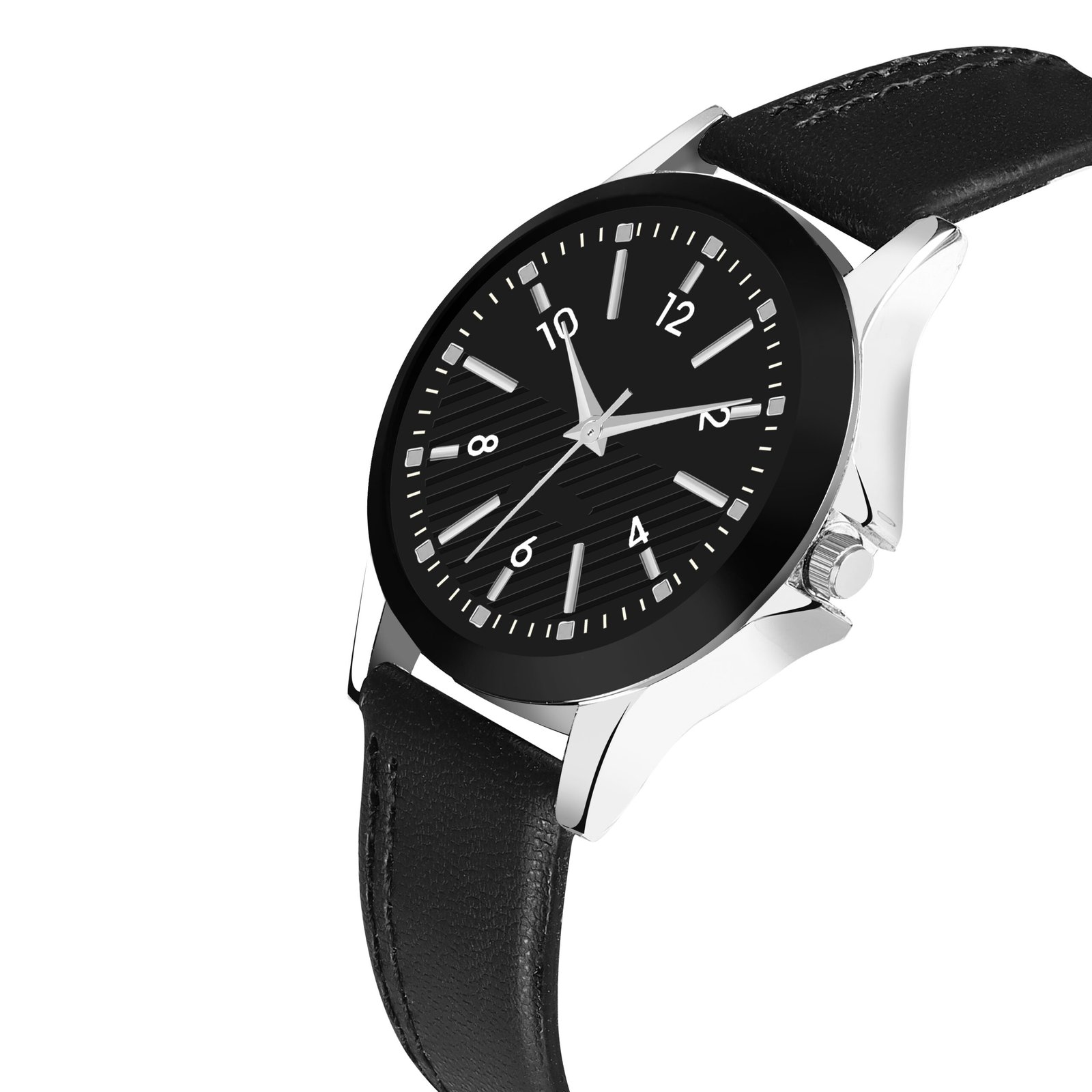 Black Fancy Casual Watch For Women LR340