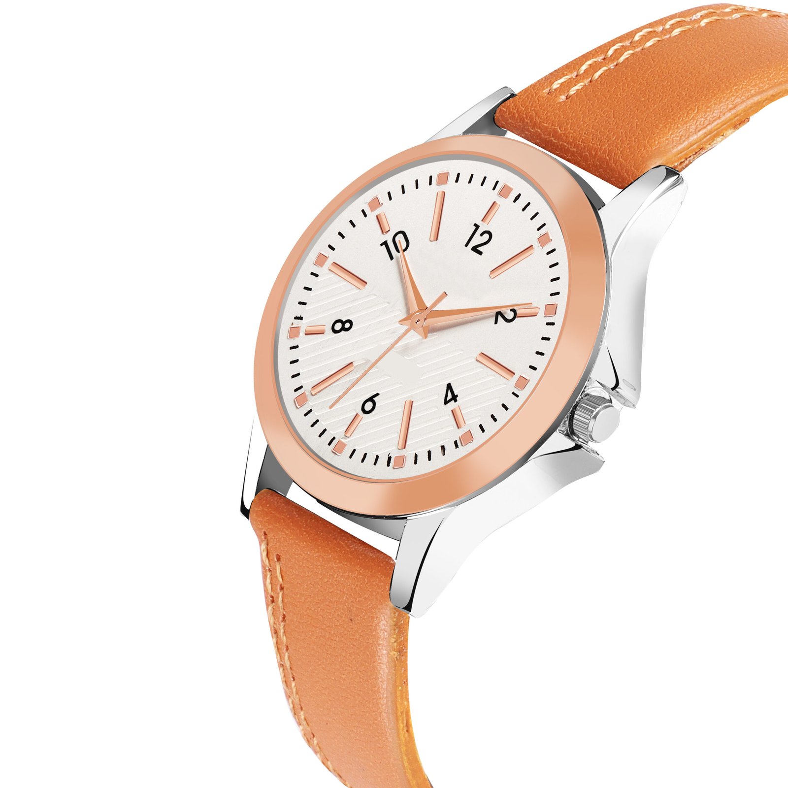 Silver Fancy Casual Watch For Women LR341