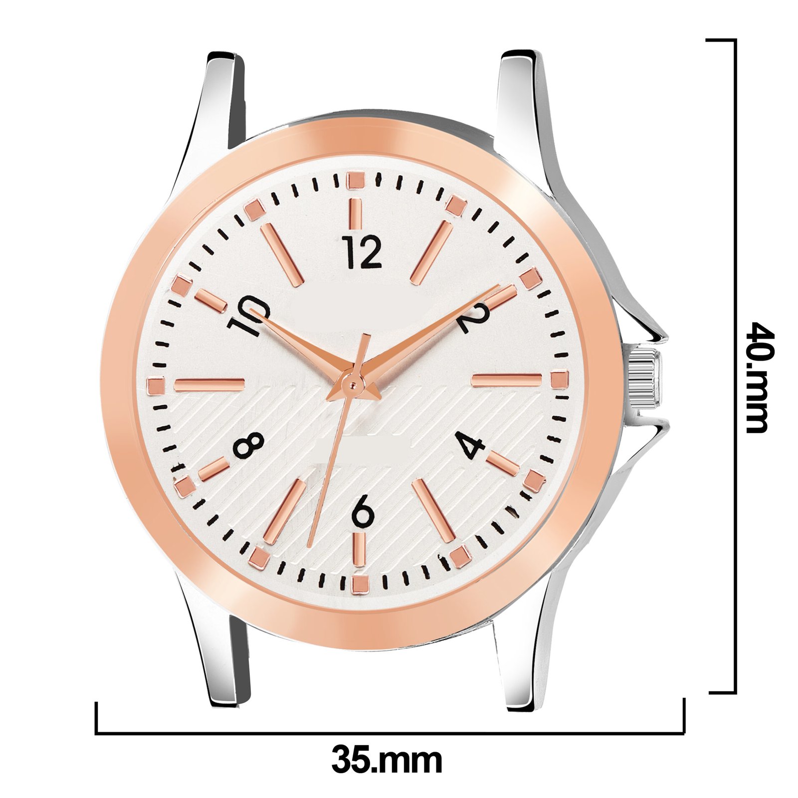 Silver Fancy Casual Watch For Women LR341