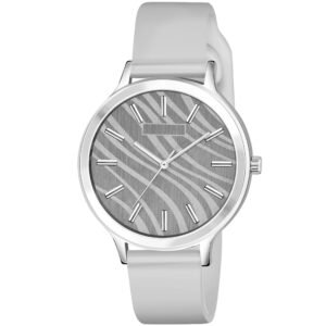Grey Stylish Dial Analog Watch For Women LR348