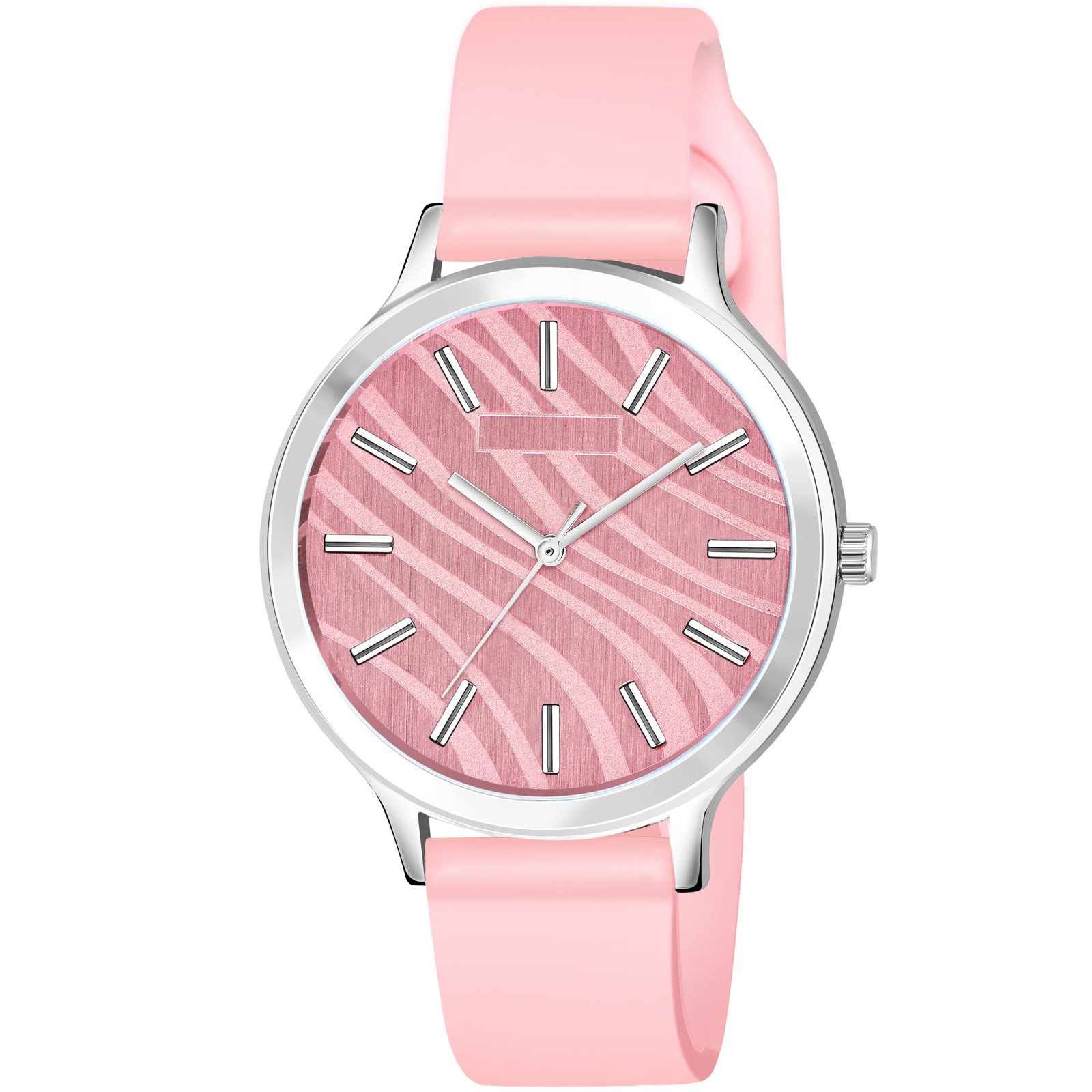 Light Pink Stylish Dial Analog Watch For Women LR351