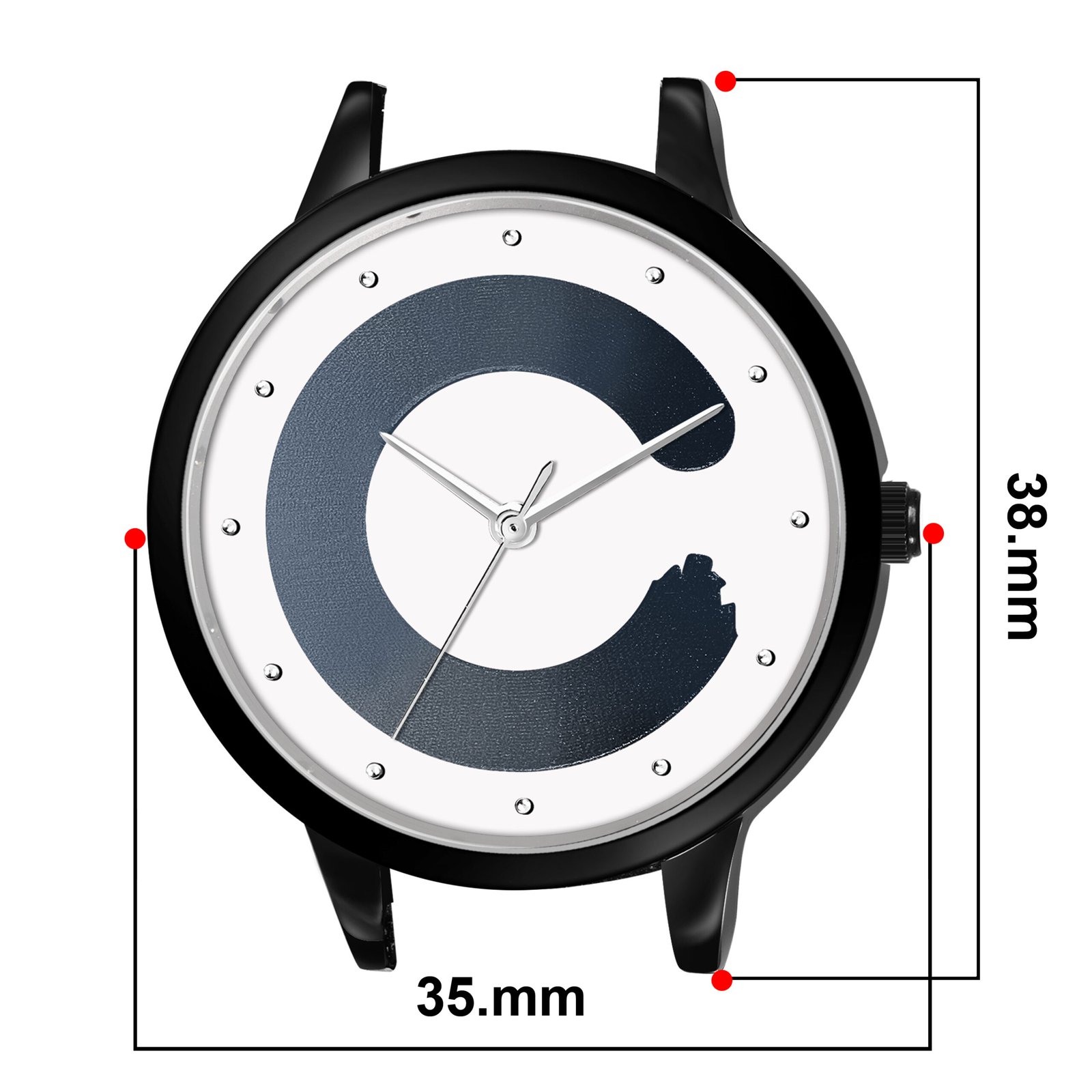 Grey Stylish Dial Analog Watch For Women LR357