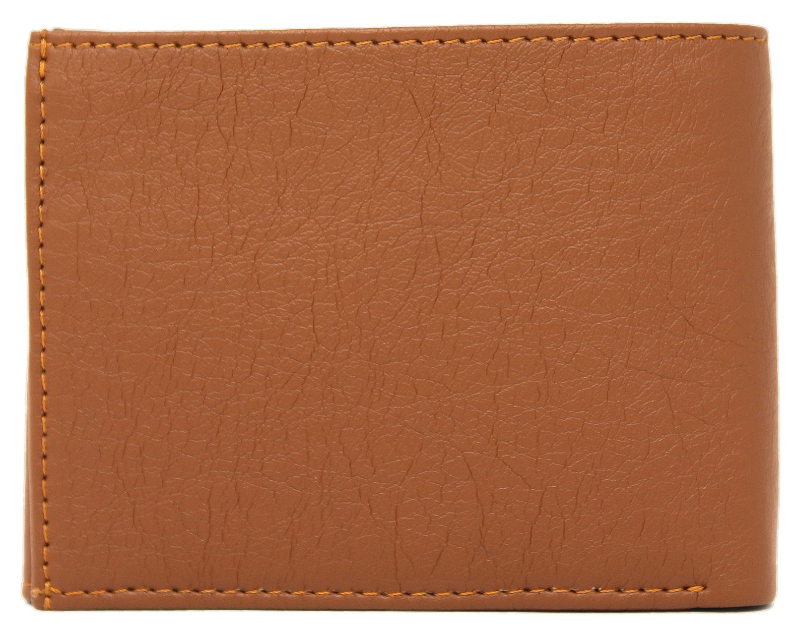 Tan Designer Tri-Fold Faux Leather 5 ATM Card Slots Wallet For Men WL01