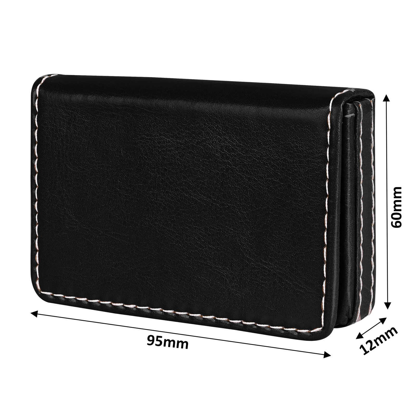 Black Small Pocket Sized ID, Credit-Debit Card Holder WL611