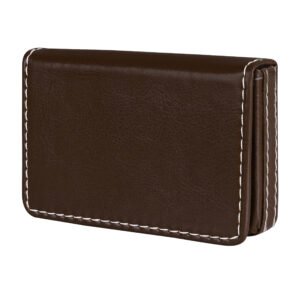Brown Small Pocket Sized ID, Credit-Debit Card Holder WL612