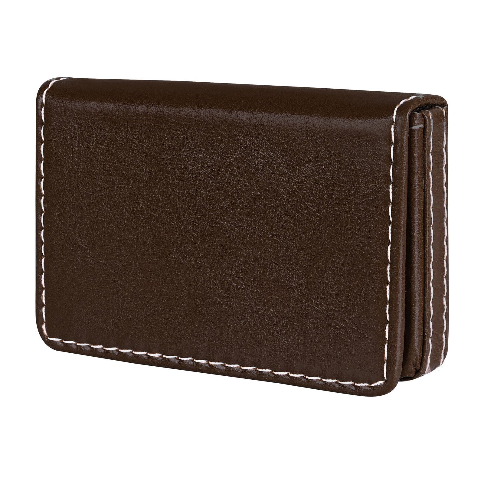 Brown Small Pocket Sized ID, Credit-Debit Card Holder WL612