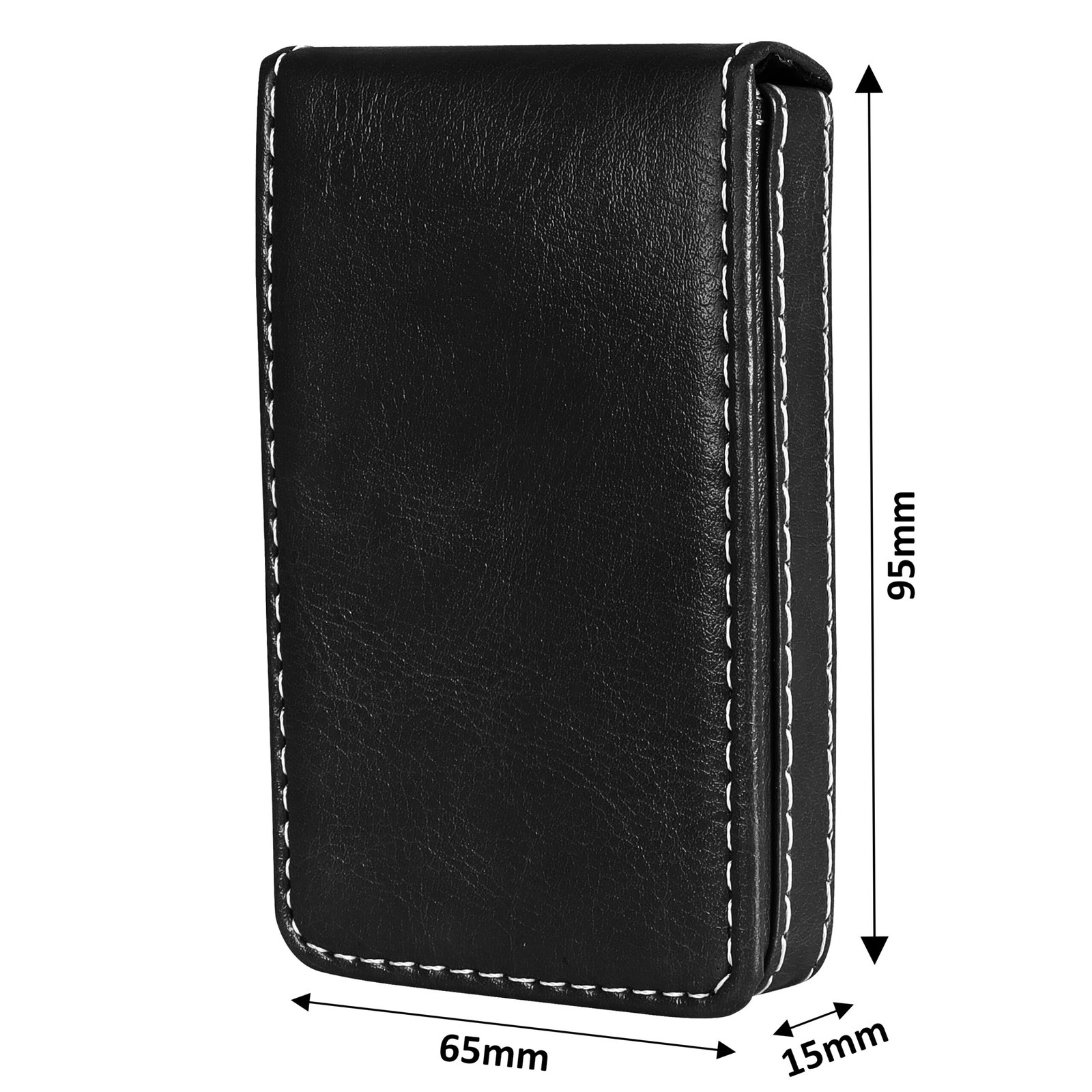 Black Small Pocket Sized ID, Credit-Debit Card Holder WL614
