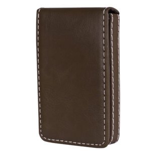 Brown Small Pocket Sized ID, Credit-Debit Card Holder WL615