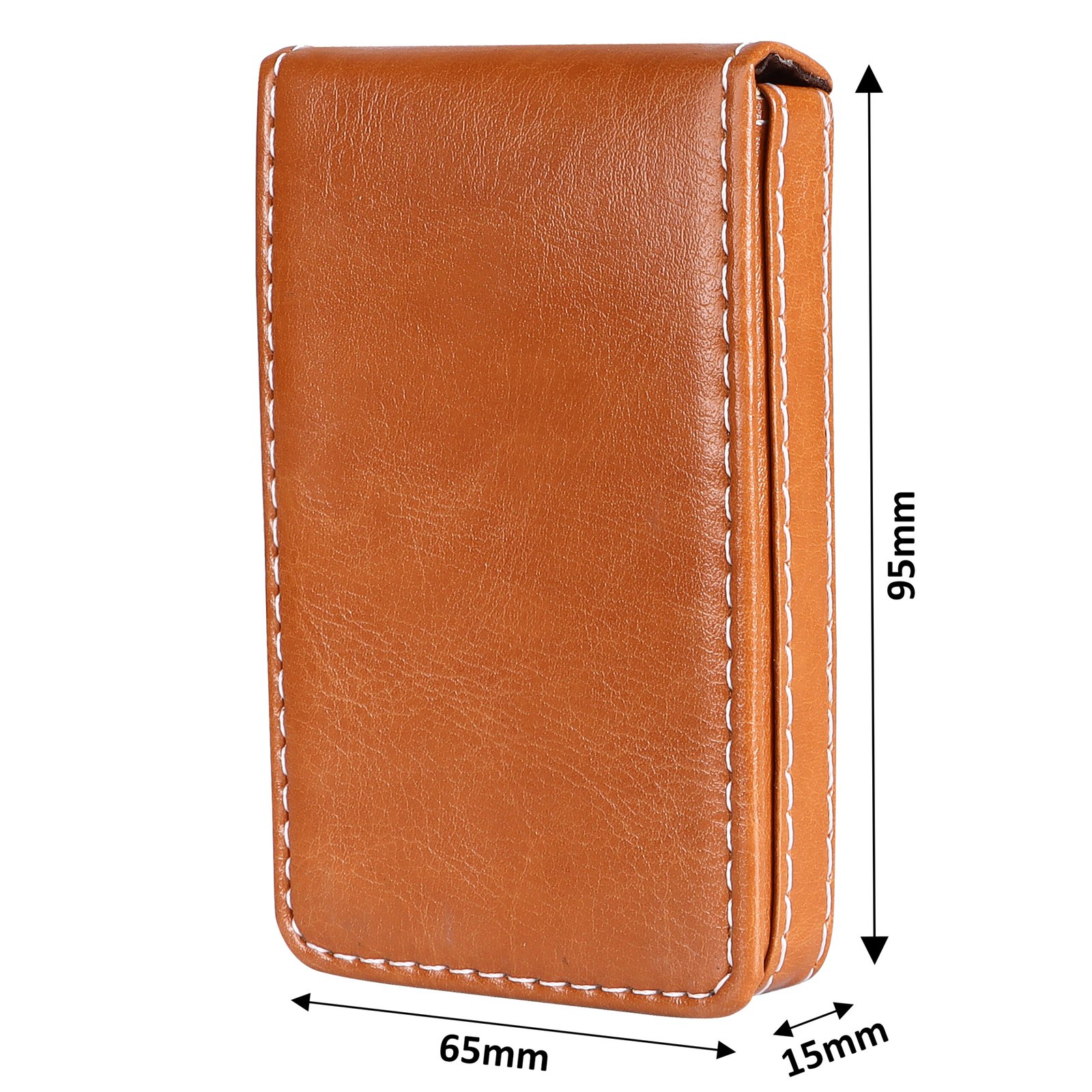 Tan Small Pocket Sized ID, Credit-Debit Card Holder WL616