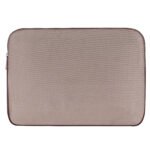 Laptop Sleeve for 15.6″ – Mink Grey & Brown, Zipper, Water Repellent LS06